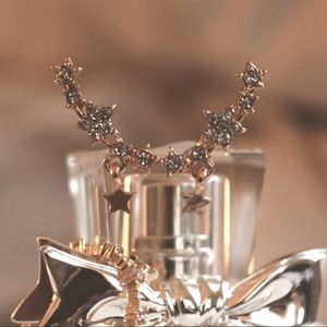 Star climber earrings